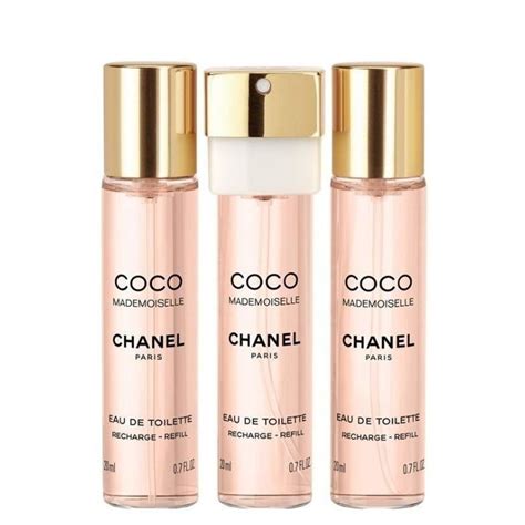 chanel mademoiselle twist and spray perfume|Chanel coco mademoiselle refillable spray.